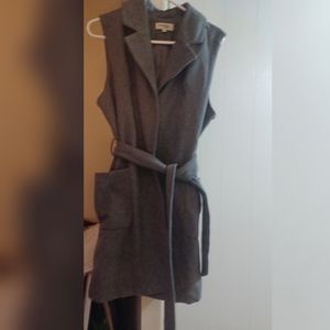 XL Charlotte Russe - Long Gray Vest